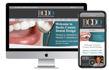 Read more about the article Bucks County Dental Design Website