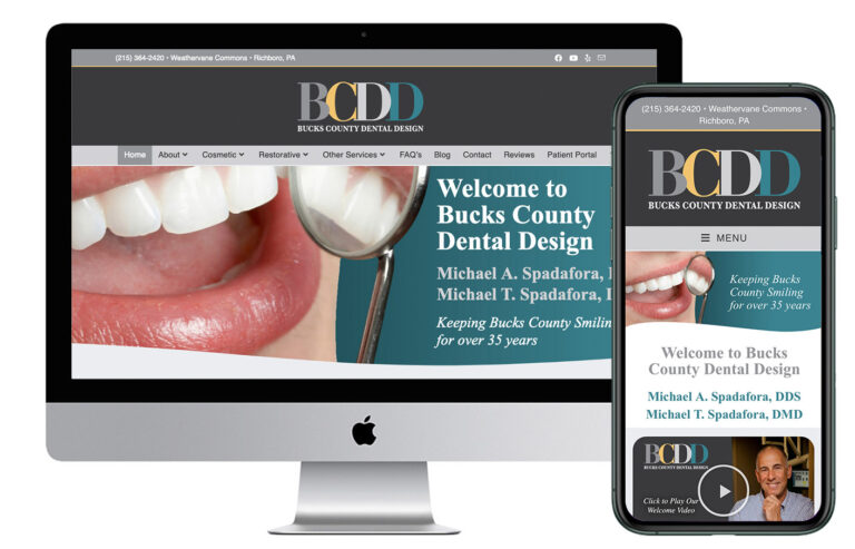 Read more about the article Bucks County Dental Design Website
