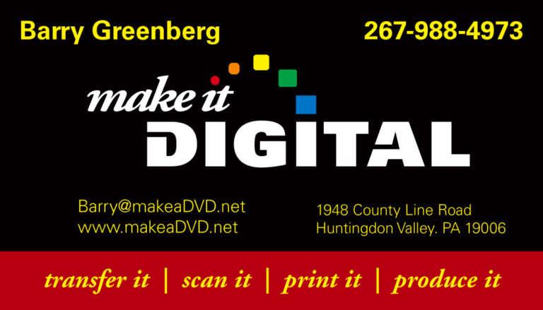 Read more about the article Make It Digital Business Card Design