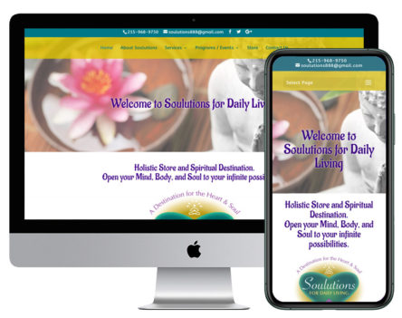 Read more about the article Soulutions for Daily Living Website Design